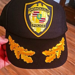 Honolulu police snapback cap